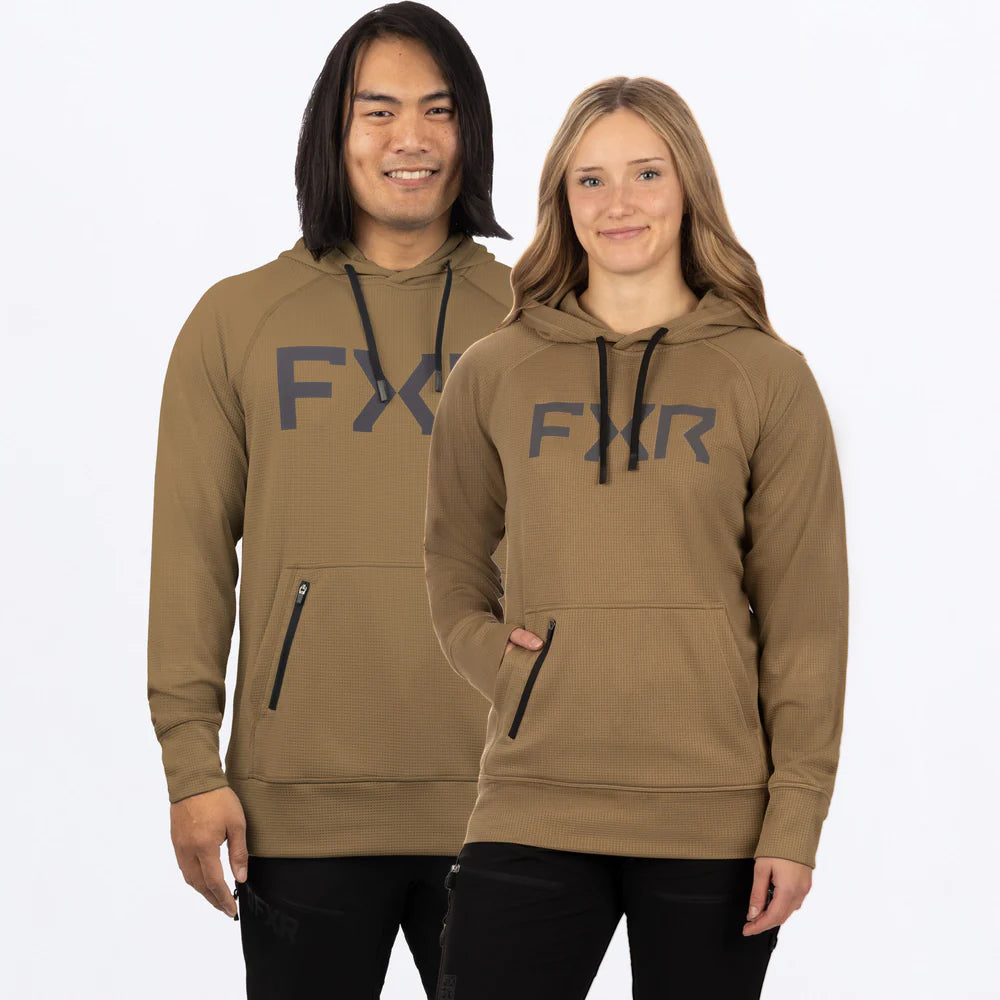 FXR Unisex Pilot UPF Hoodie-Canvas