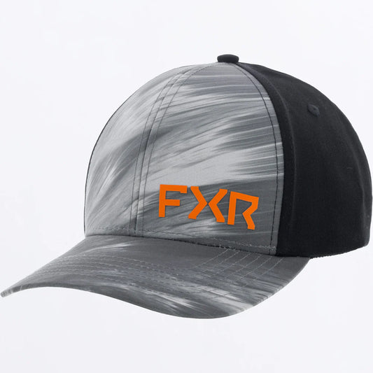 FXR EVO HAT Grey optic/Orange - L/XL