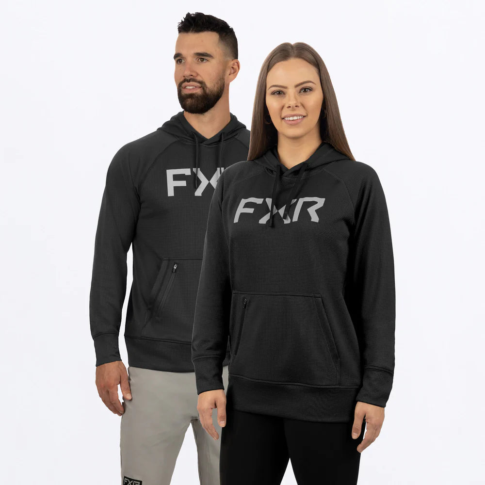 FXR Unisex Pilot UPF Hoodie - Asphalt