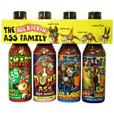 Hot Sauce - Ass Kicking Family 4PK