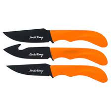 Uncle Henry Fixed Blade Knife Set 3PK