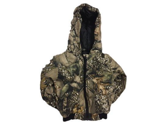 Gks Kids Real Tree Fleeced Lined Snap jacket 88-2000-1-JR-CAM Camo