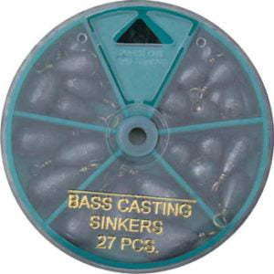 27pc Bass Casting Sinker Selector