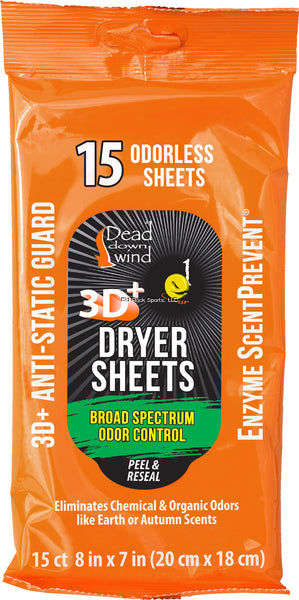 Dead Down Wind Odorless Dryer Sheets