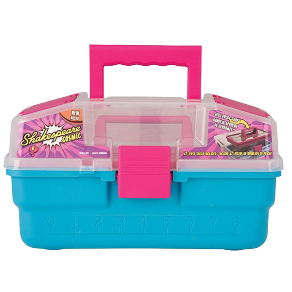 Shakespeare Cosmic Youth Tackle Box - Raspberry